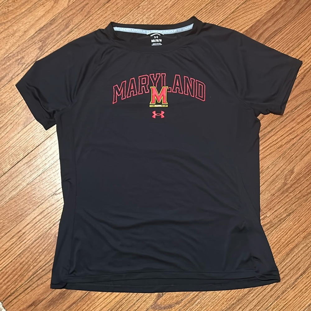 University of Maryland Under Armour Short Sleeve T Shirt